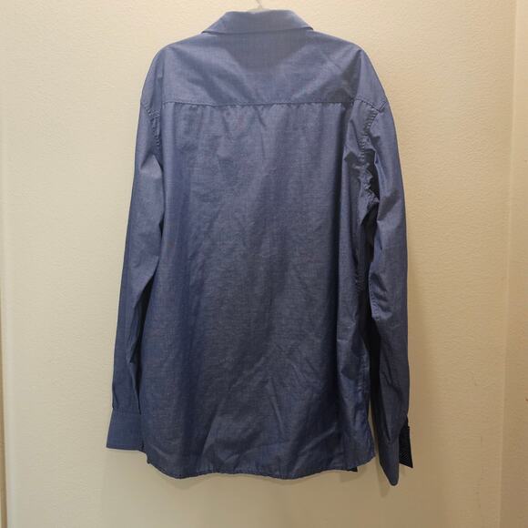 NWOT JACK Men's Long Sleeve Utility Button Down Shirt Size 2X - Picture 4 of 6